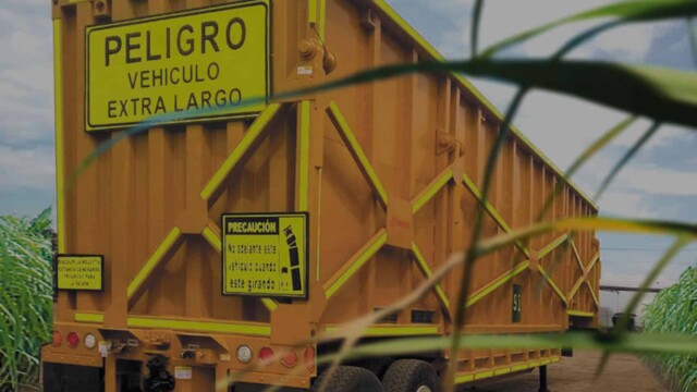 Peligro Vehículo extra Largo
